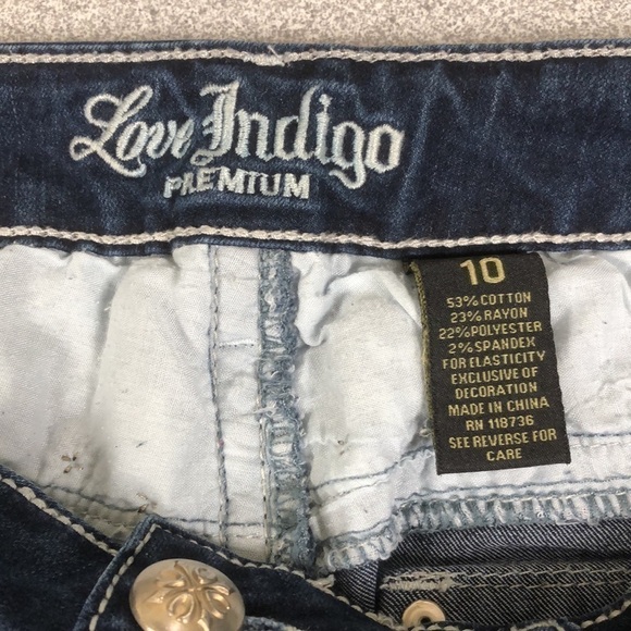 Love Indigo Premium Capris - Picture 9 of 11